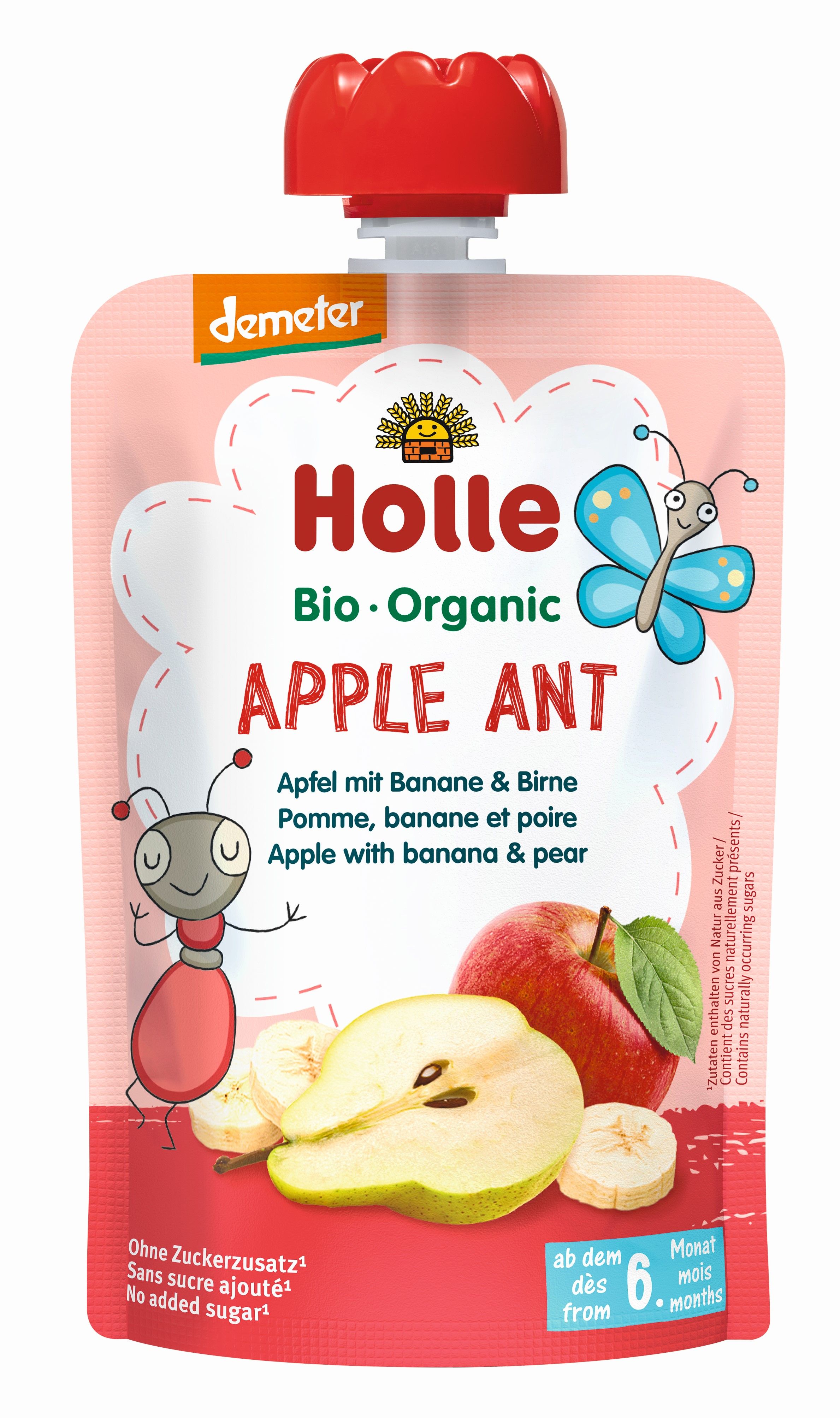 Image of Holle Bio Apple Ant Früchtepüree
